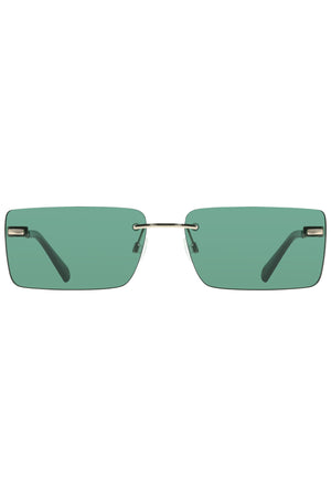 Calvin Klein Women's Sunglasses Green