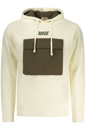 Rifle Men's Zip-Up Sweatshirt White