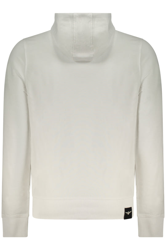 Accademia Militare Military Academy Men's White Zip-Up Sweatshirt