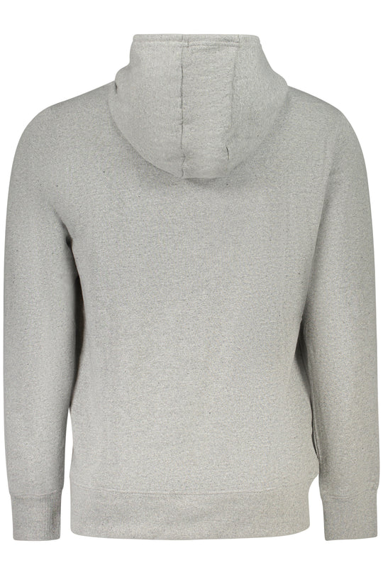 Accademia Militare Military Academy Men's Gray Zip-Up Sweatshirt