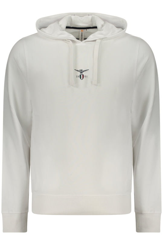 Accademia Militare Military Academy Men's White Zip-Up Sweatshirt