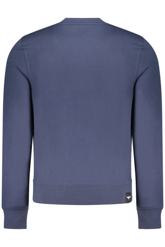 Accademia Militare Military Academy Men's Blue Zip-Up Sweatshirt