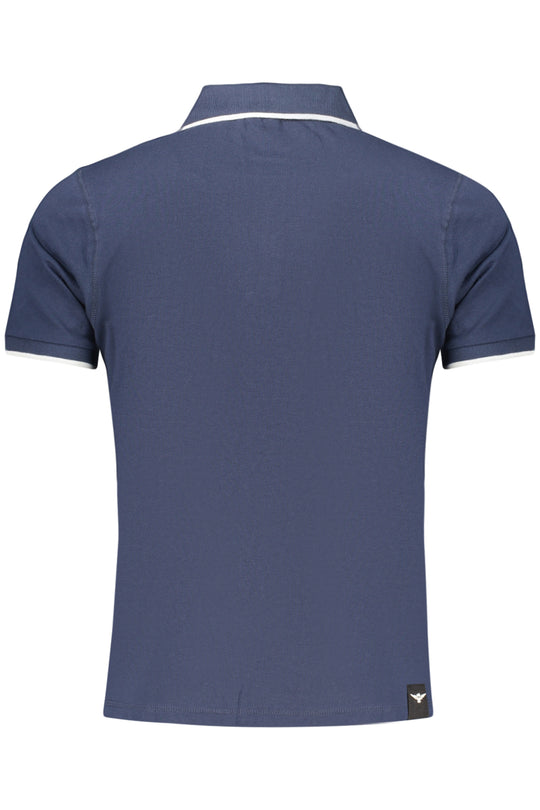 Accademia Militare Military Academy Men's Short-Sleeved Polo Shirt, Blue