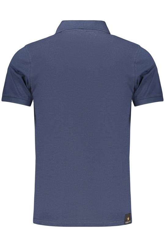 Accademia Militare Military Academy Men's Short-Sleeved Polo Shirt, Blue