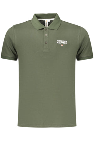 Accademia Militare Military Academy Men's Short-Sleeved Polo Shirt, Green