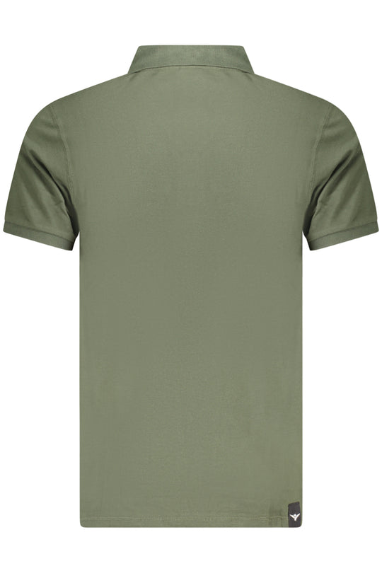 Accademia Militare Military Academy Men's Short-Sleeved Polo Shirt, Green