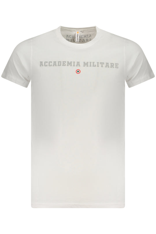 Accademia Militare Military Academy Short Sleeve T-Shirt Men White