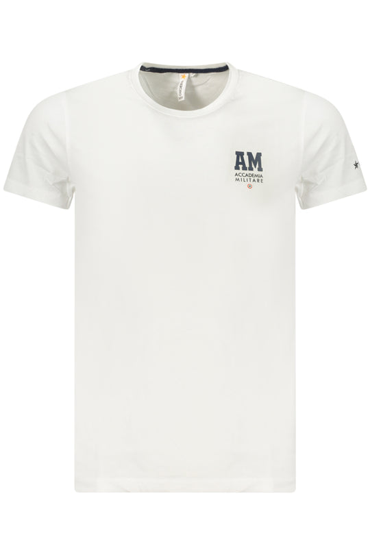 Accademia Militare Military Academy Men's Short-Sleeved T-Shirt White