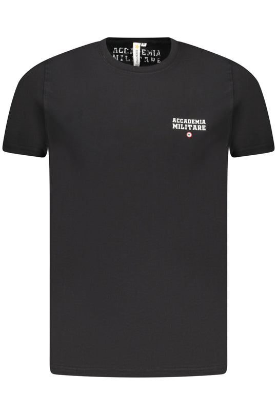 Accademia Militare Military Academy Black Men's Short Sleeve T-Shirt