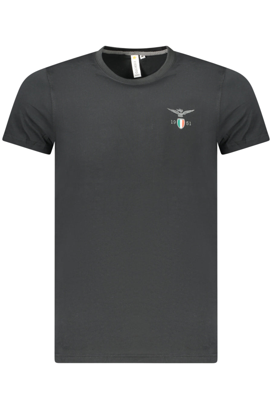 Accademia Militare Military Academy Men's Black Short-Sleeve T-Shirt