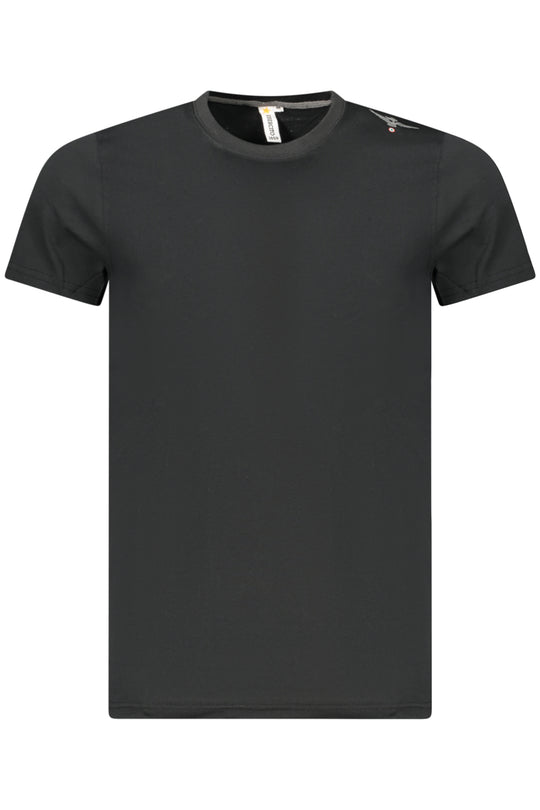 Accademia Militare Military Academy Men's Black Short-Sleeve T-Shirt