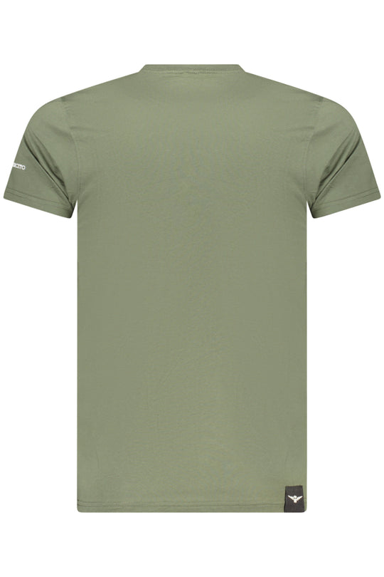 Accademia Militare Military Academy Men's Short-Sleeved T-Shirt Green