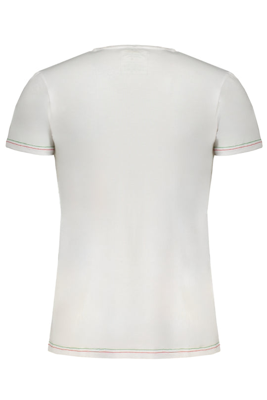 Aeronautica Militare Men's White Short Sleeve T-Shirt