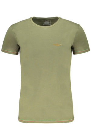 Aeronautica Militare Eronautica Militare Green Men's Short Sleeved T-Shirt