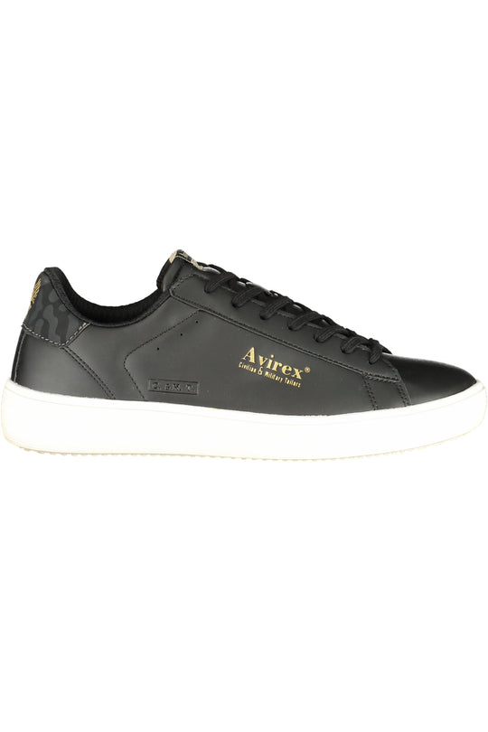 Avirex Men's Black Sports Footwear