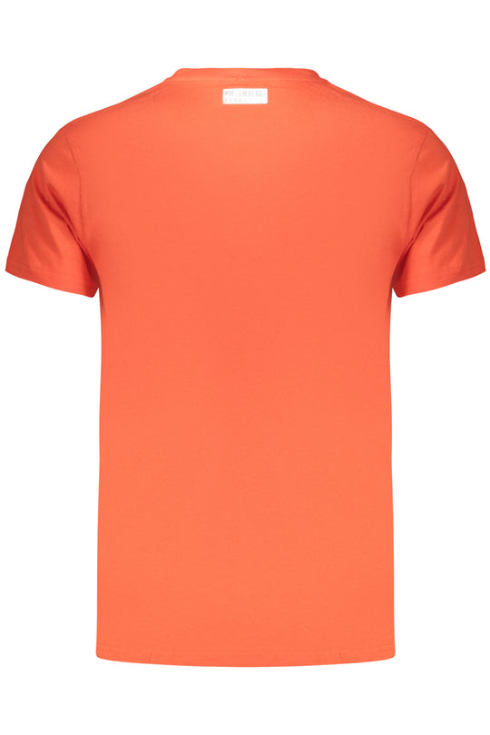 Bikkembergs Men's Short-Sleeve T-Shirt Orange