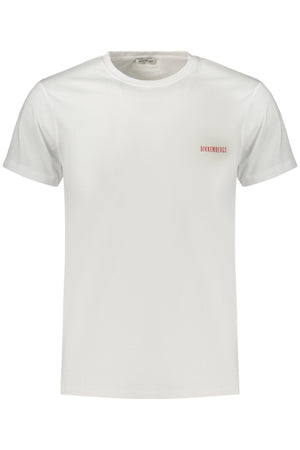 Bikkembergs Men's Short-Sleeve T-Shirt White