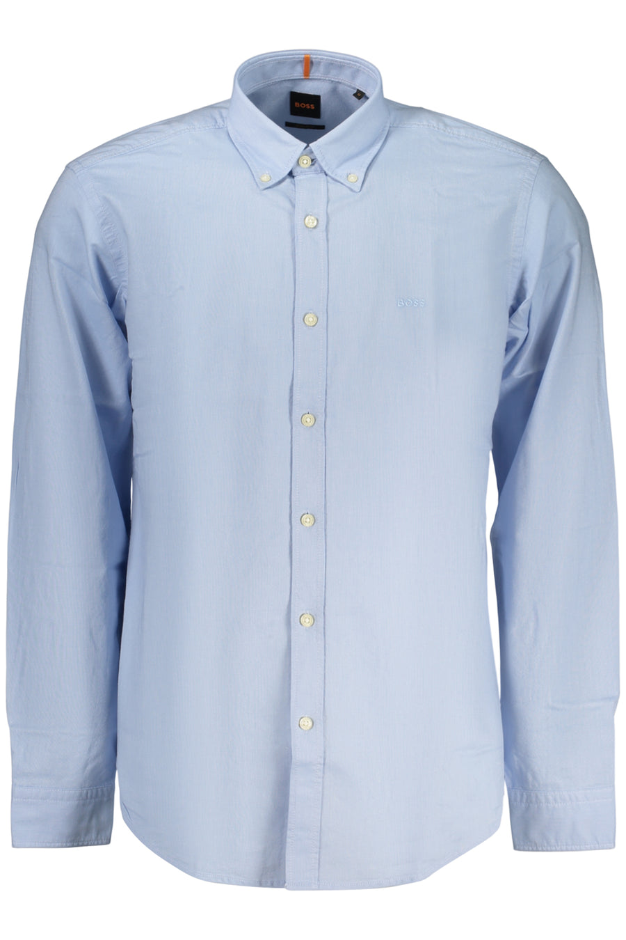 BOSS Men's Long-Sleeved Shirt, Blue