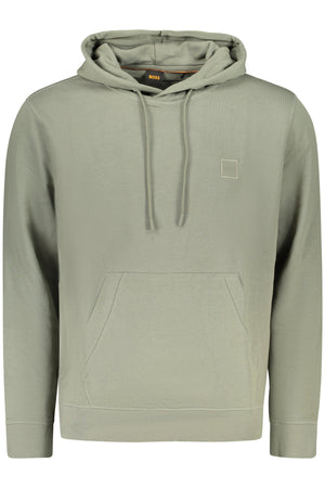 BOSS Men's Zip-Up Sweatshirt, Green