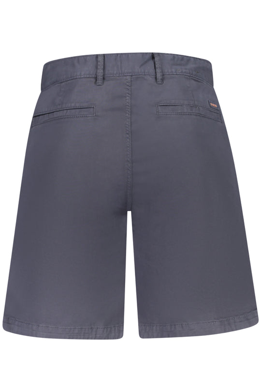 BOSS Men's Blue Bermuda Trousers