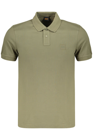 BOSS Men's Short-Sleeve Polo Shirt Green