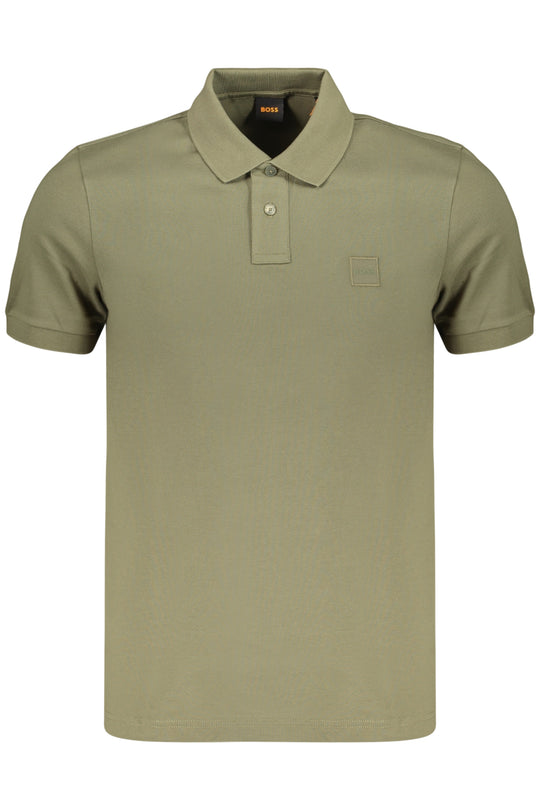 BOSS Men's Short-Sleeve Polo Shirt Green