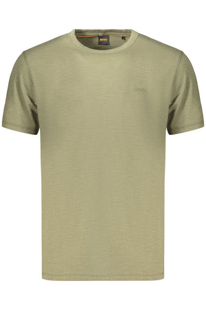 BOSS Men's Short-Sleeved T-Shirt Green