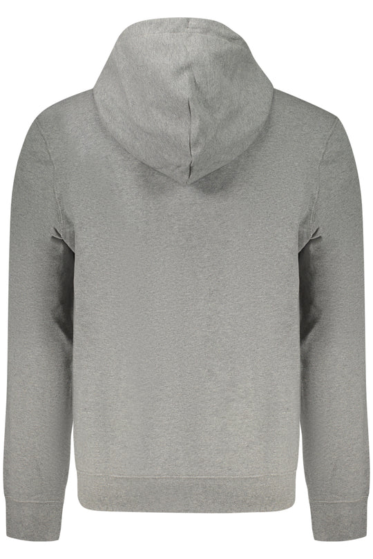 Calvin Klein Men's Gray Zip-Up Sweatshirt