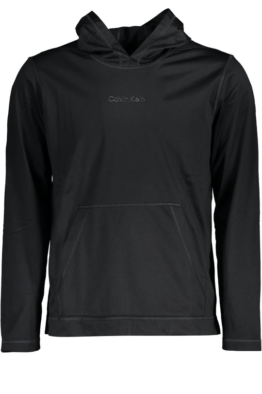 Calvin Klein Men's Black Zipless Sweatshirt