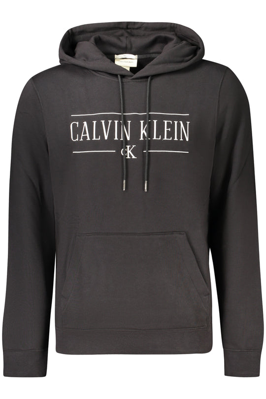 Calvin Klein Men's Black Zip-Up Sweatshirt