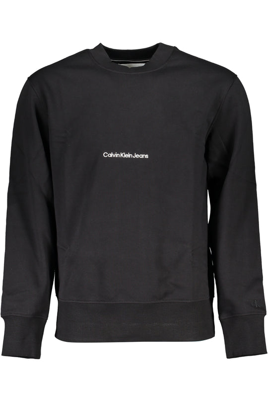 Calvin Klein Men's Black Zipless Sweatshirt