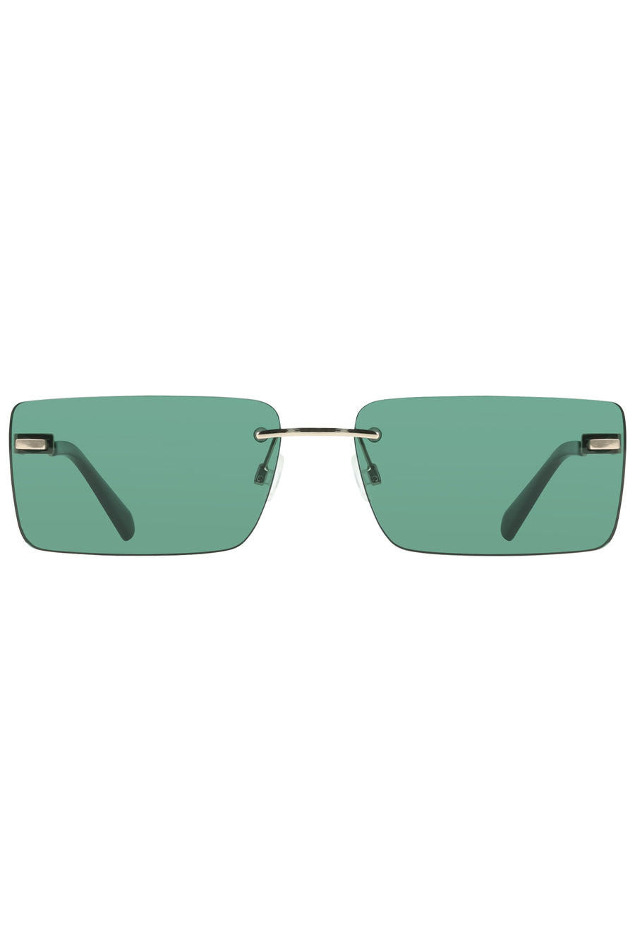 Calvin Klein Women's Sunglasses Green