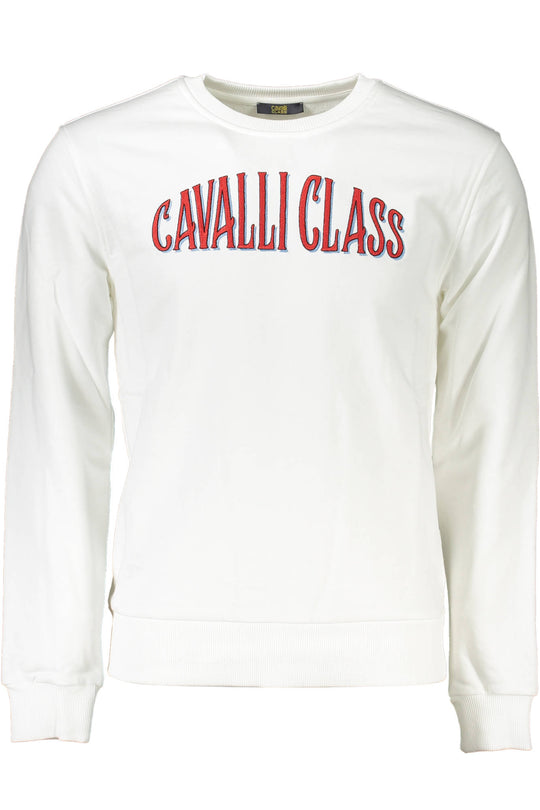 Cavalli Class Sweatshirt without Zip Man White