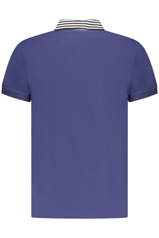 Cavalli Class Polo Short Sleeve Men Blue