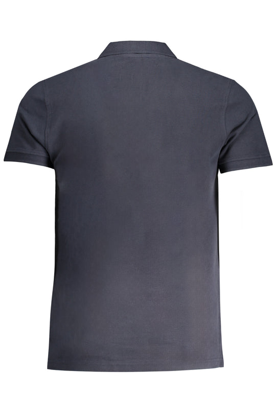 Cavalli Class Men's Short Sleeved Polo Shirt Blue