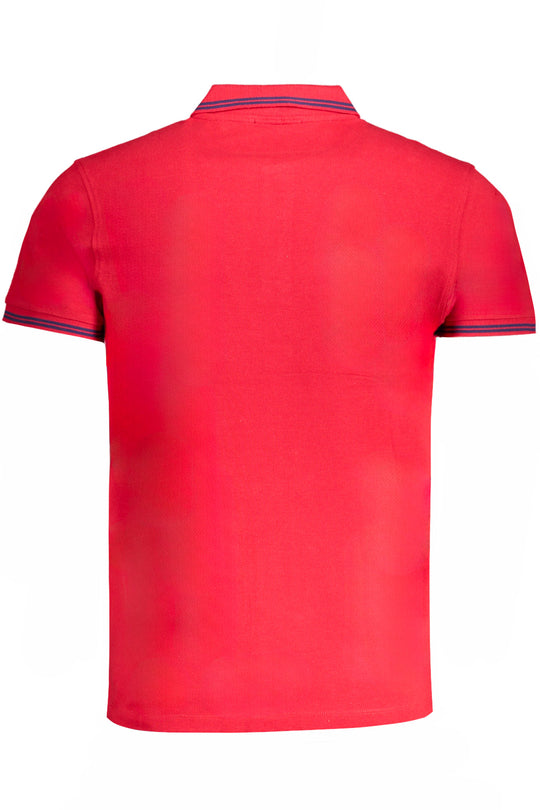 Cavalli Class Men's Short Sleeved Polo Shirt Red