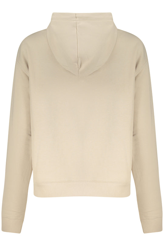 Converse Women's Zip-Up Hoodie in Beige