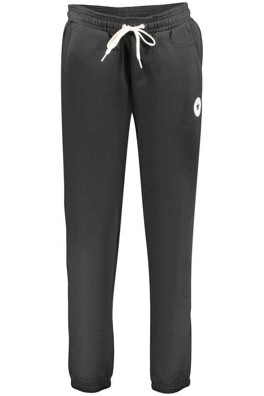 Converse Women's Long Tracksuit Bottoms, Black