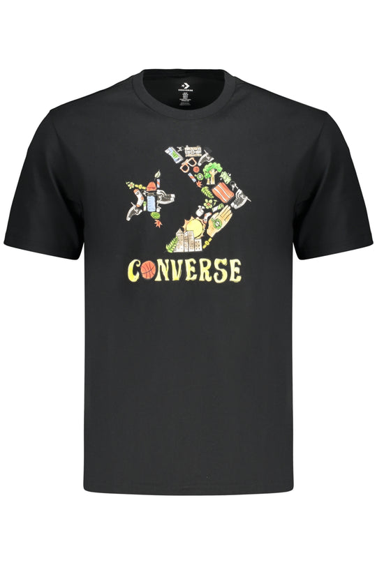 Converse Men's Short-Sleeved T-Shirt, Black