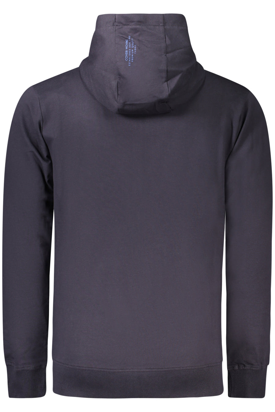 Coveri Moving Men's Blue Zip-Up Sweatshirt