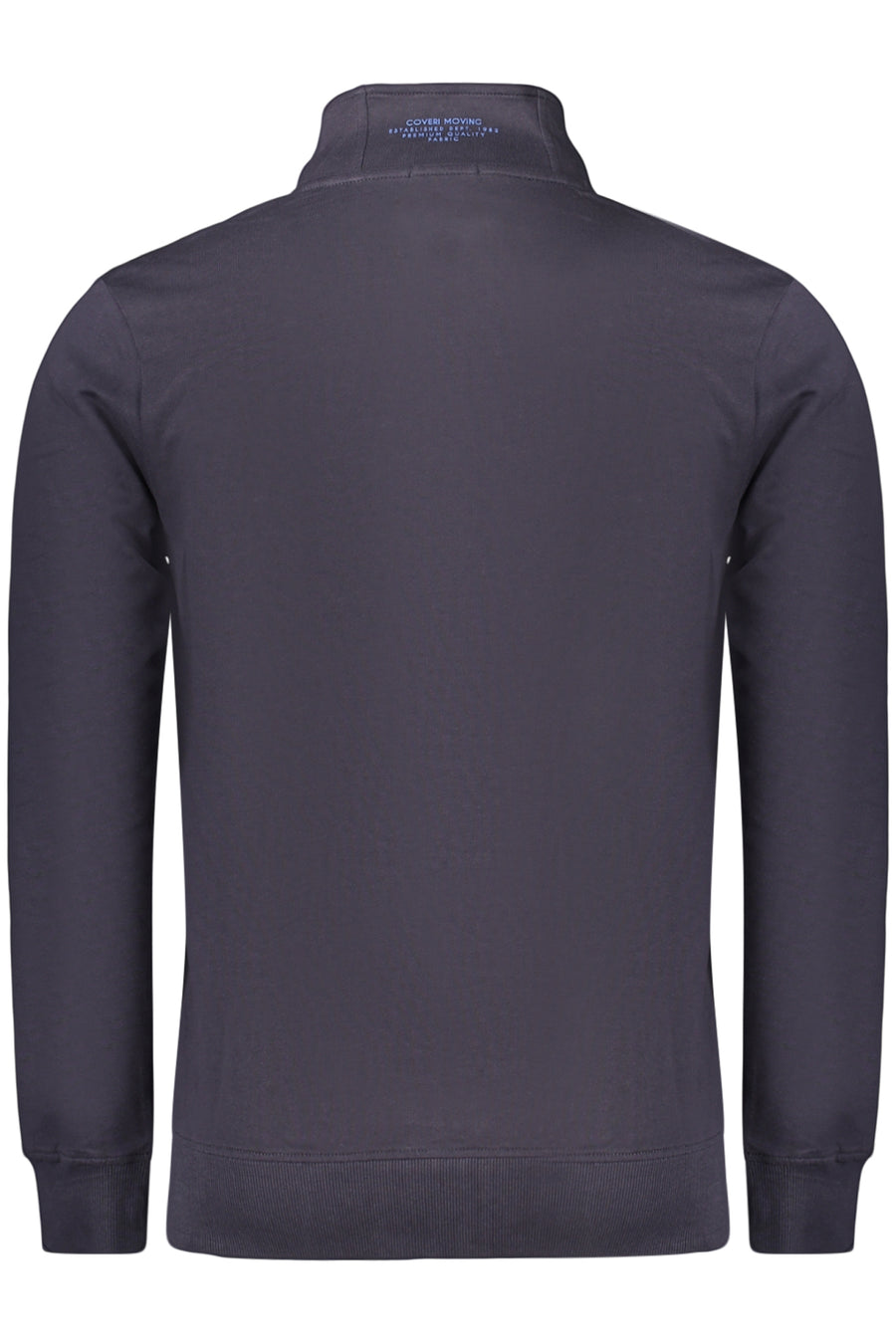 Coveri Moving Men's Blue Zip-Up Sweatshirt