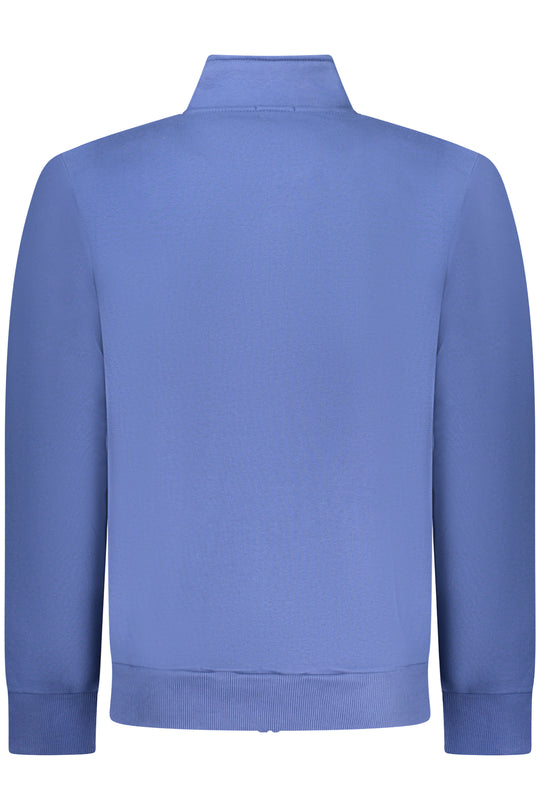 Coveri Moving Men's Blue Zip-Up Sweatshirt