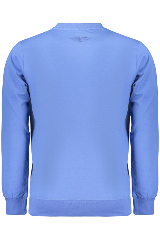 Coveri Moving Men's Blue Zip-Less Sweatshirt