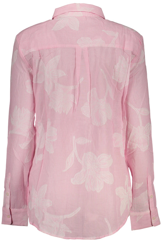 Desigual Women's Pink Long-Sleeved Shirt
