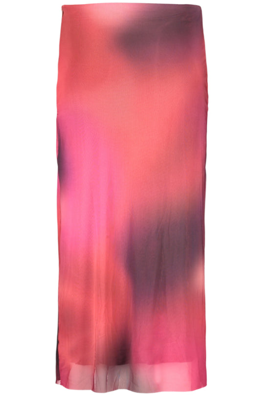 Desigual Women's Long Purple Skirt