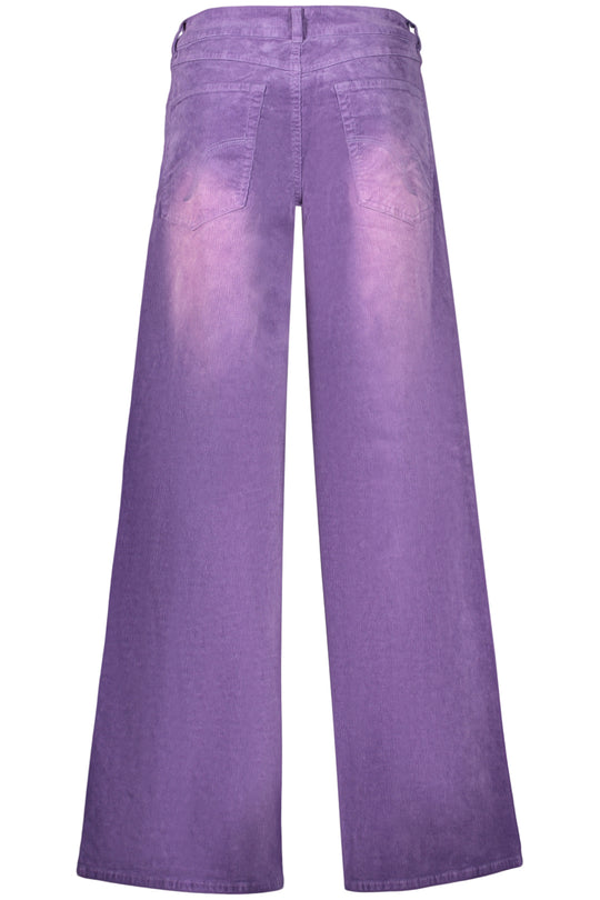 Desigual Women's Denim Jeans Purple