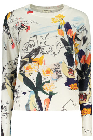 Desigual Women's White Sweater