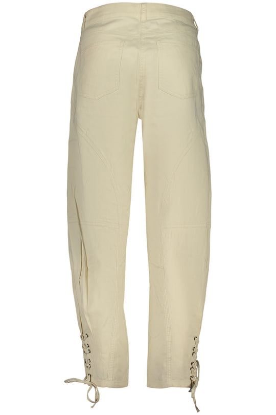 Desigual Women's Beige Trousers
