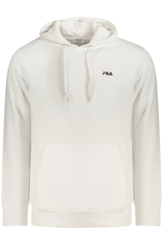 Fila Men's White Zip-Up Sweatshirt