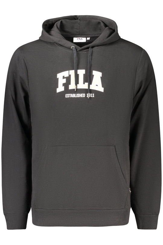 Fila Men's Black Zip-Up Sweatshirt